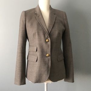 J. Crew gray schoolboy blazer